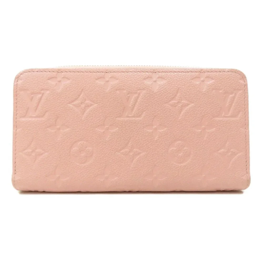 Louis Vuitton Zippy Amplant Rose Poodle Long Wallet